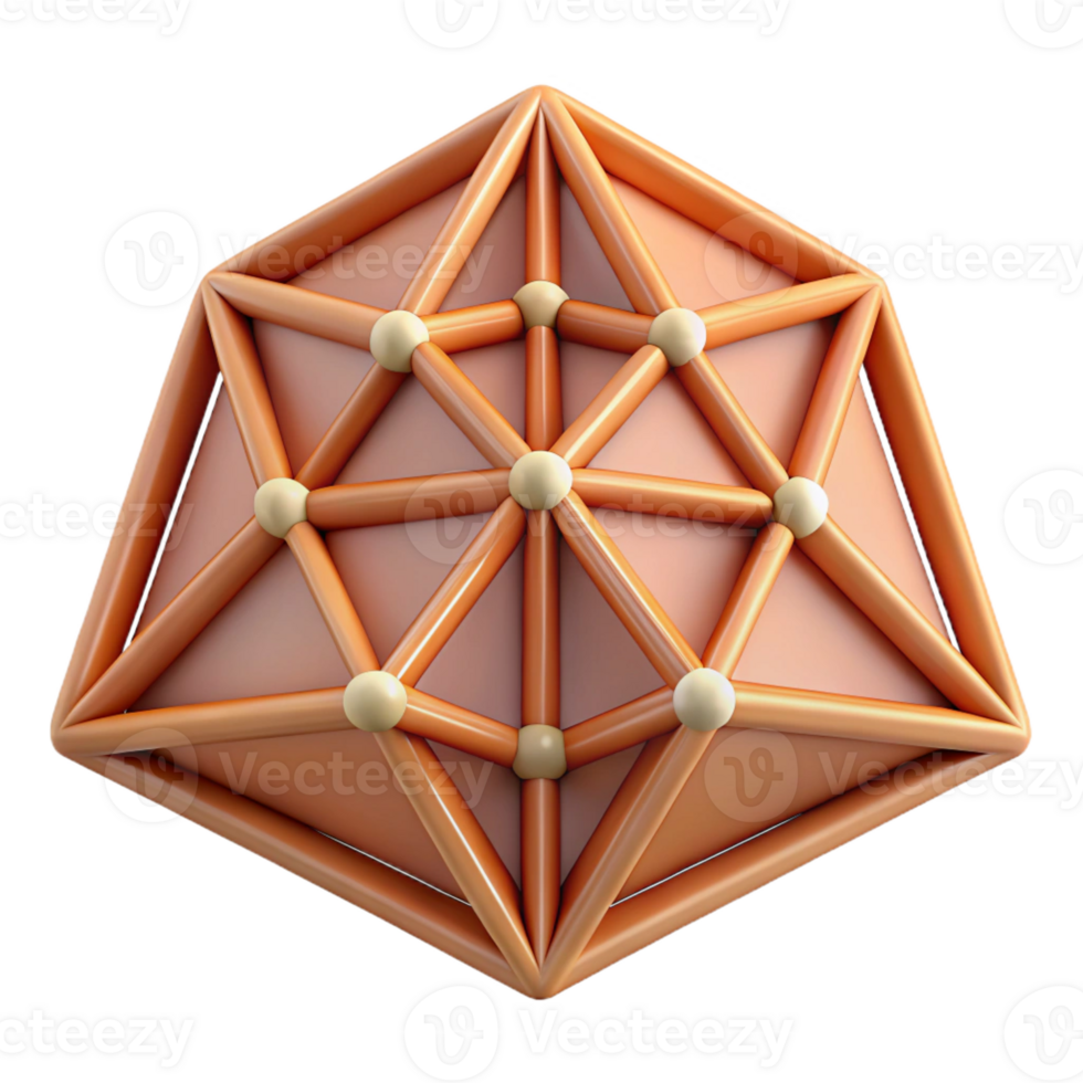 mesmerizing minimalist Geometric pattern of interconnected triangles. Minimal, flat color, with Scalable Design. perfect clarity png