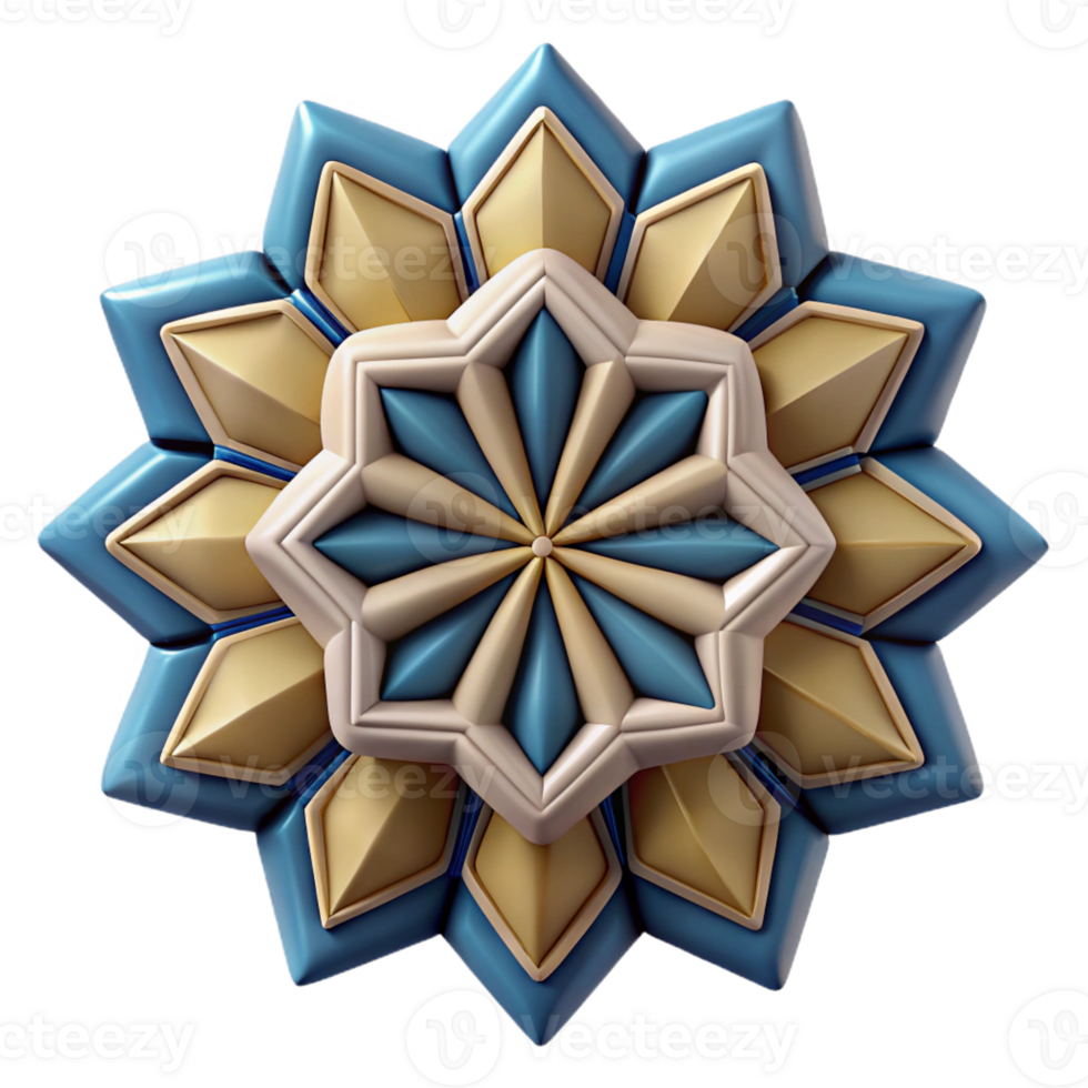 memorable organic Symmetrical geometric pattern, clean lines, flat color with Scalable Design. studio quality png