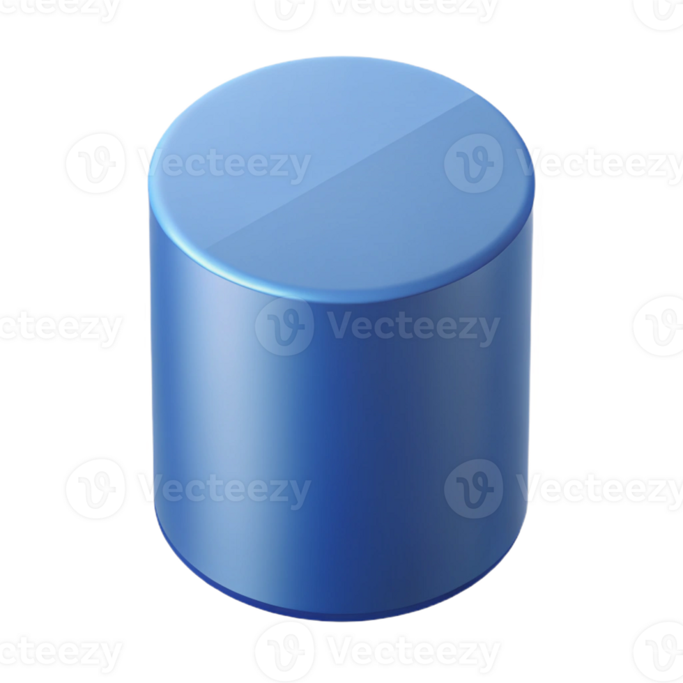splendid calm artistic Isometric projection of a cylinder. Crisp edges, minimal design, single-weight stroke with Scalable Design. genuine png