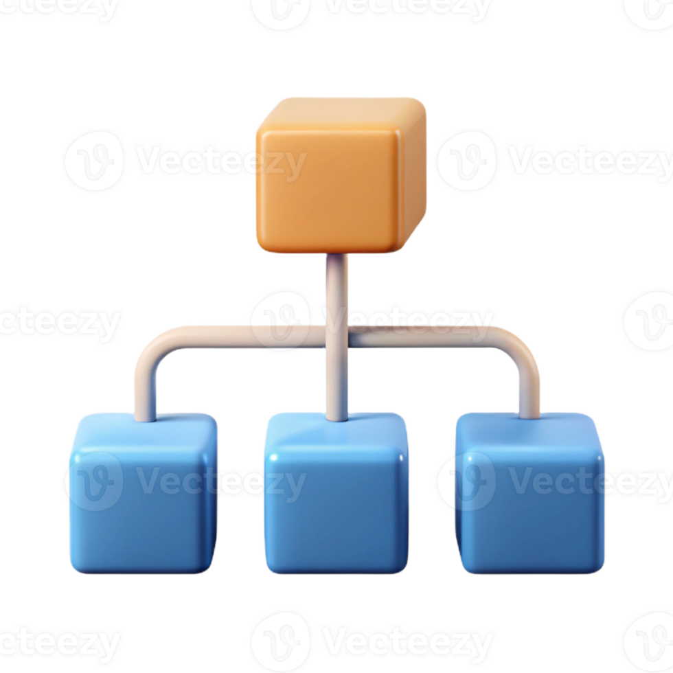 remarkable contemporary Flowchart with three boxes and arrows, clean lines, flat design. Scalable, minimal with Scalable Design. 4K png