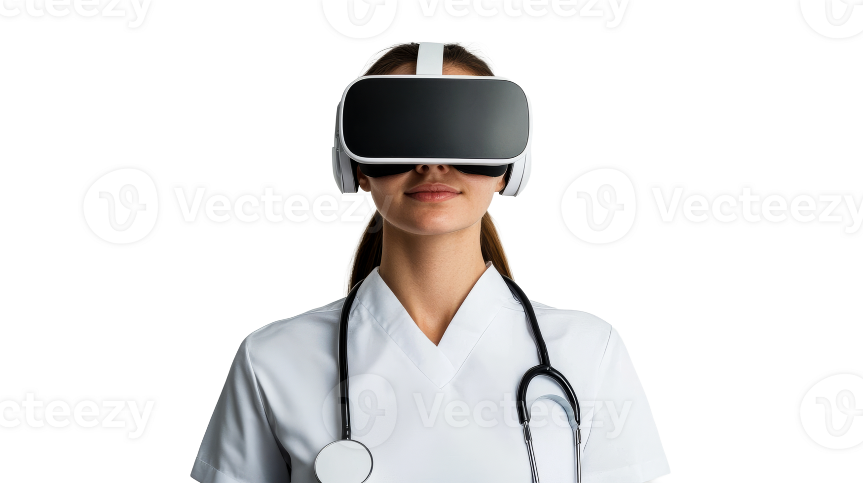 Nurse uses VR tech for training png