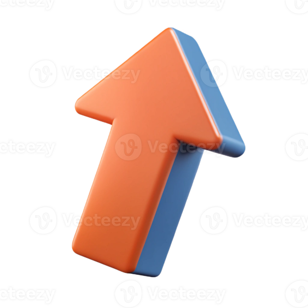 unparalleled rustic Geometric arrow pointing upwards, signifying growth. Single-weight stroke, crisp edges, with Scalable Design. 4K png