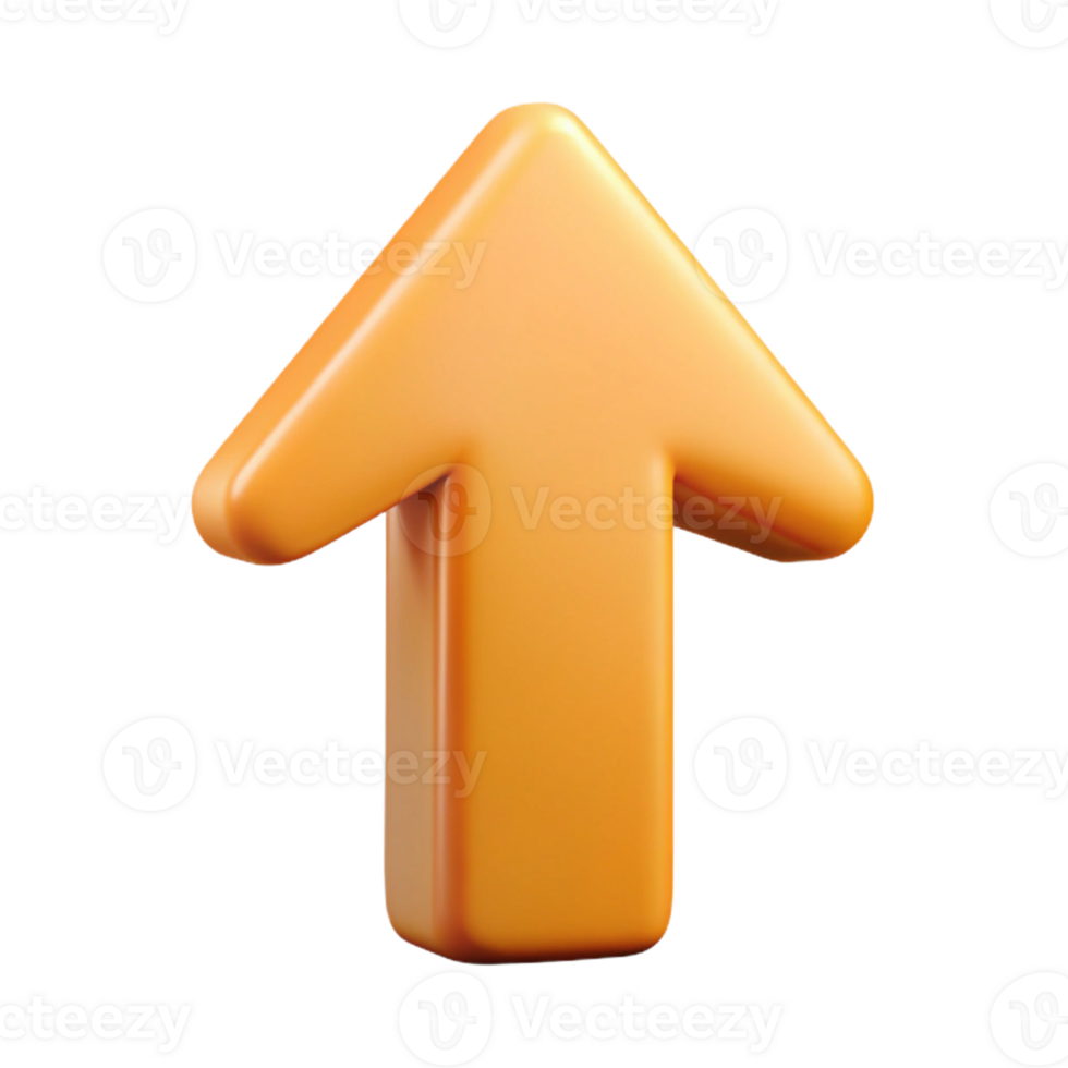 serene dreamy abstract Arrow character pointing upwards. Clean lines, scalable, symmetrical design with Scalable Design. flawless png
