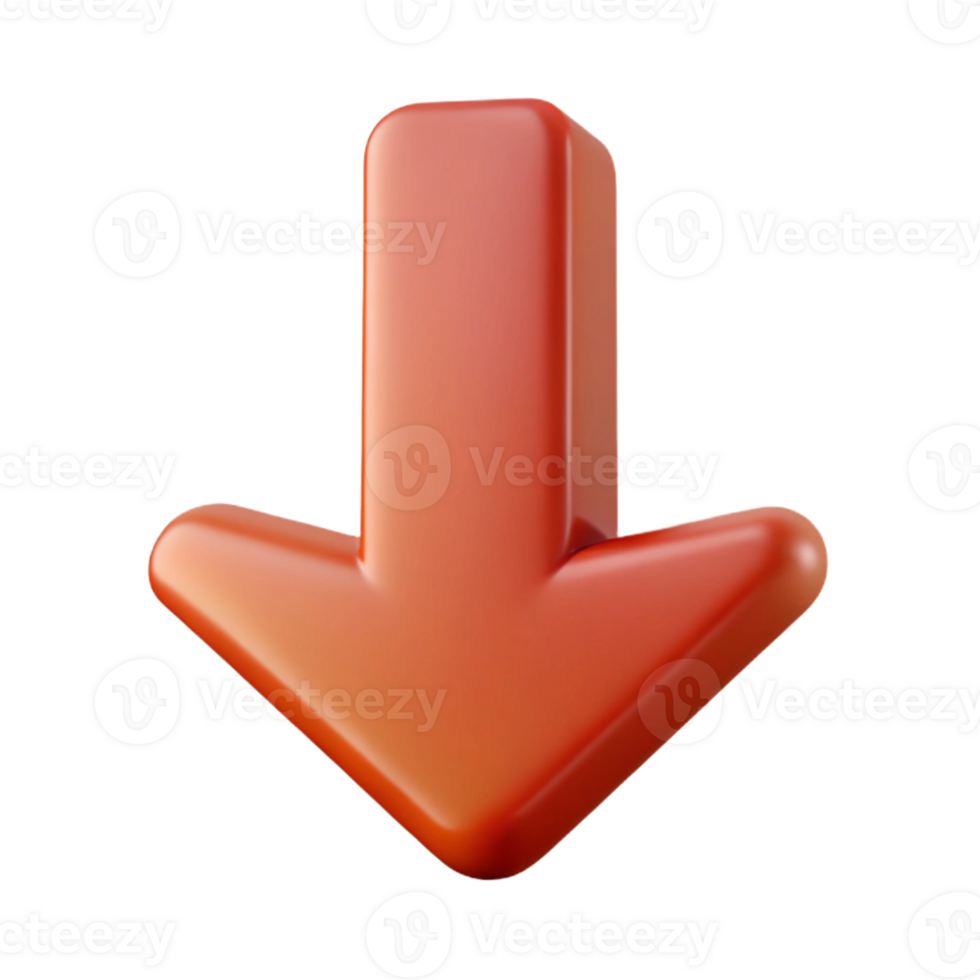 splendid victorian Arrow pointing downwards. Crisp edges, minimal design with Scalable Design. precision png