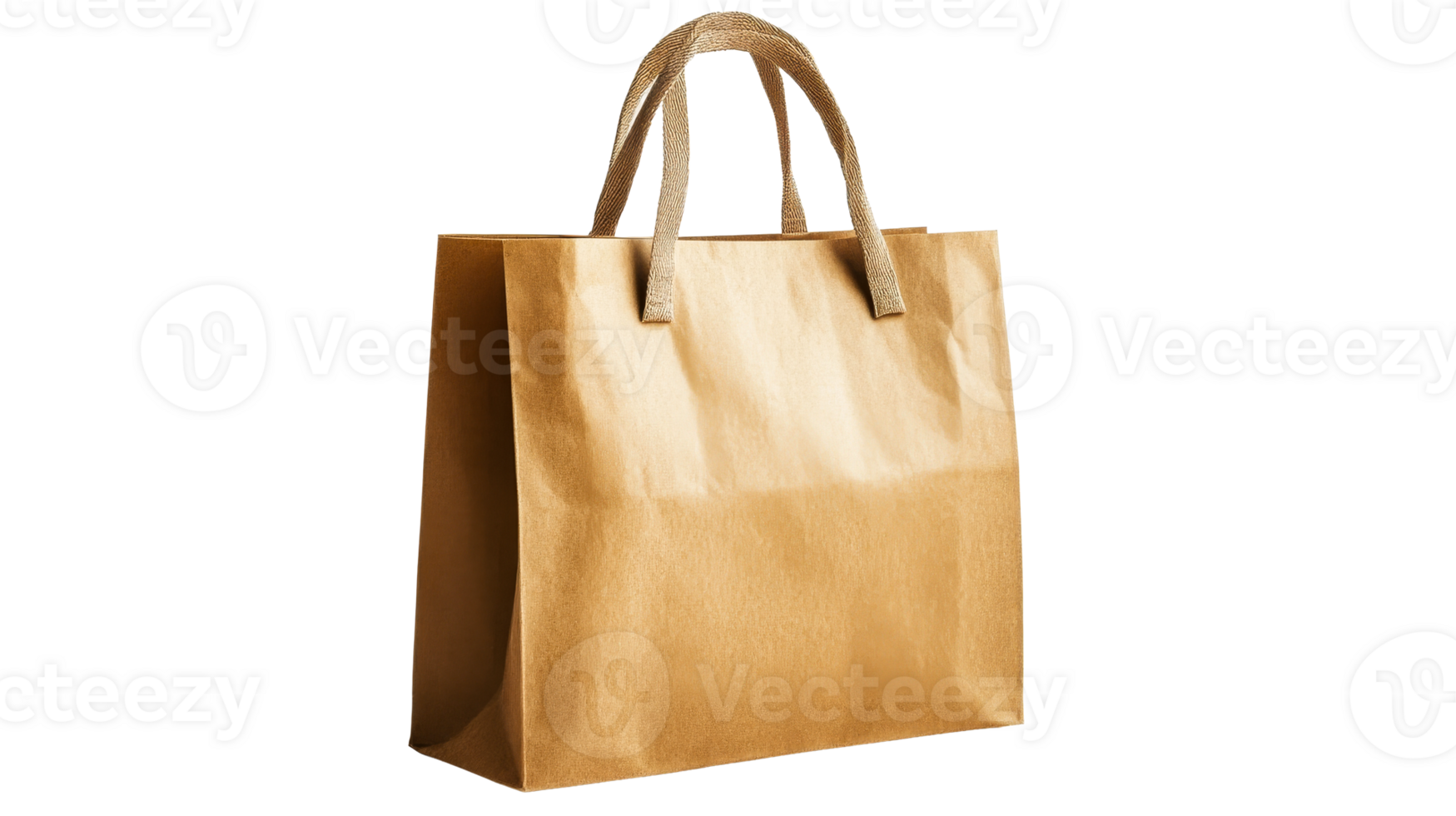 Paper shopping bag on a plain background png