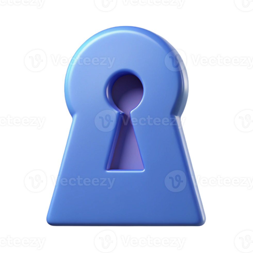 fascinating distinguished Minimal design of a keyhole. Clean lines, flat color. Crisp edges with Scalable Design. png