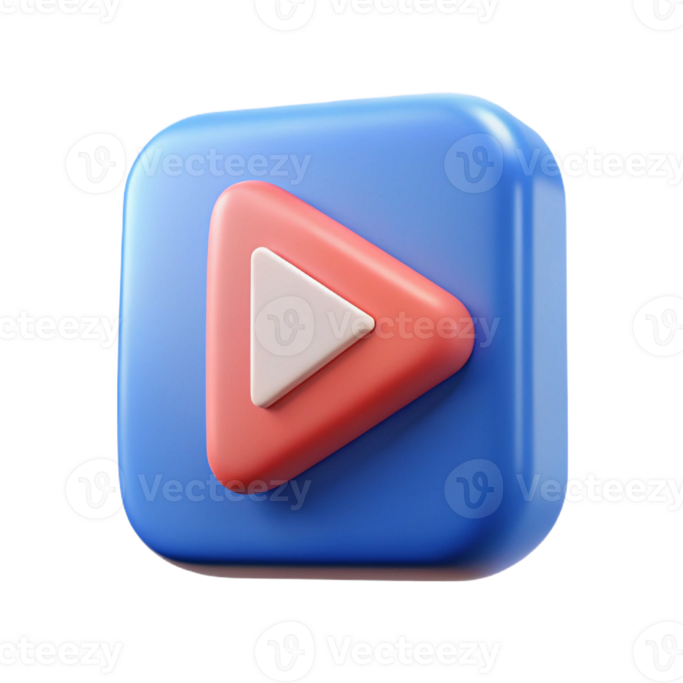 impressive victorian Play button icon for or multimedia. Clean lines, flat color, symmetrical with Scalable Design. crisp png