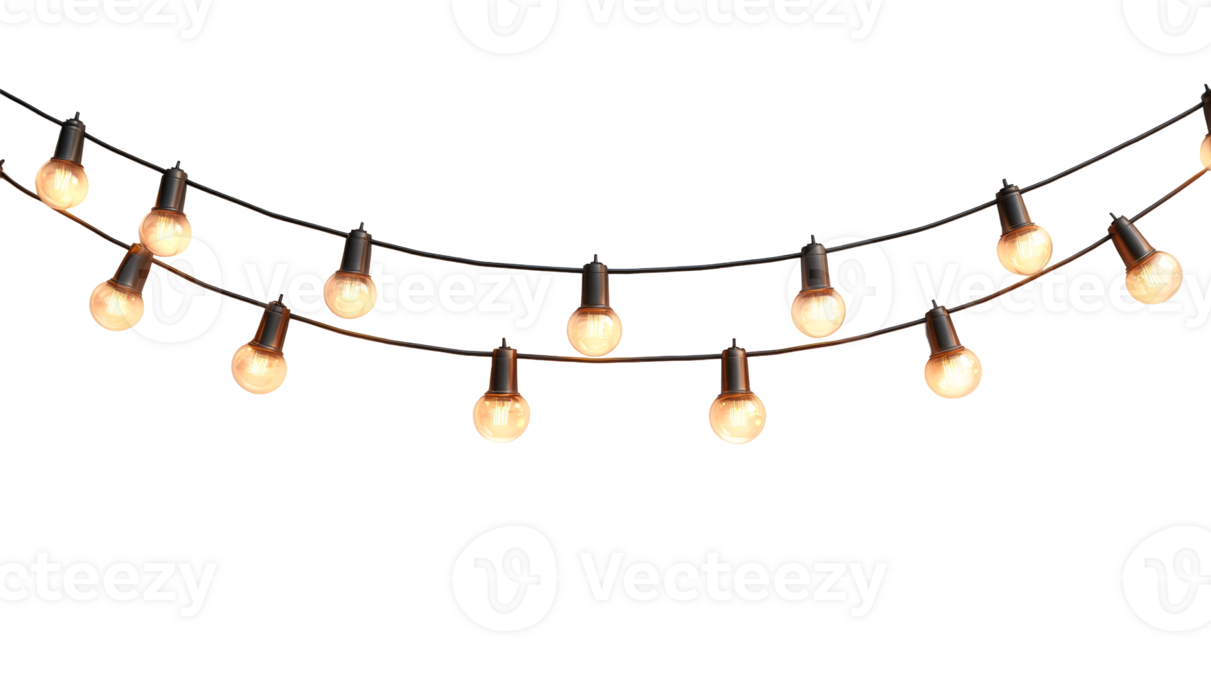 String lights create a warm atmosphere indoors png
