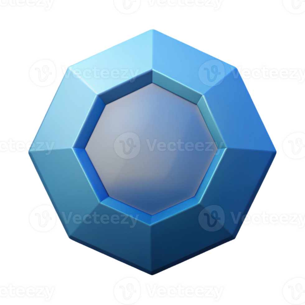 bold exquisite Geometric prism, clean lines, flat color, with Scalable Design. premium png