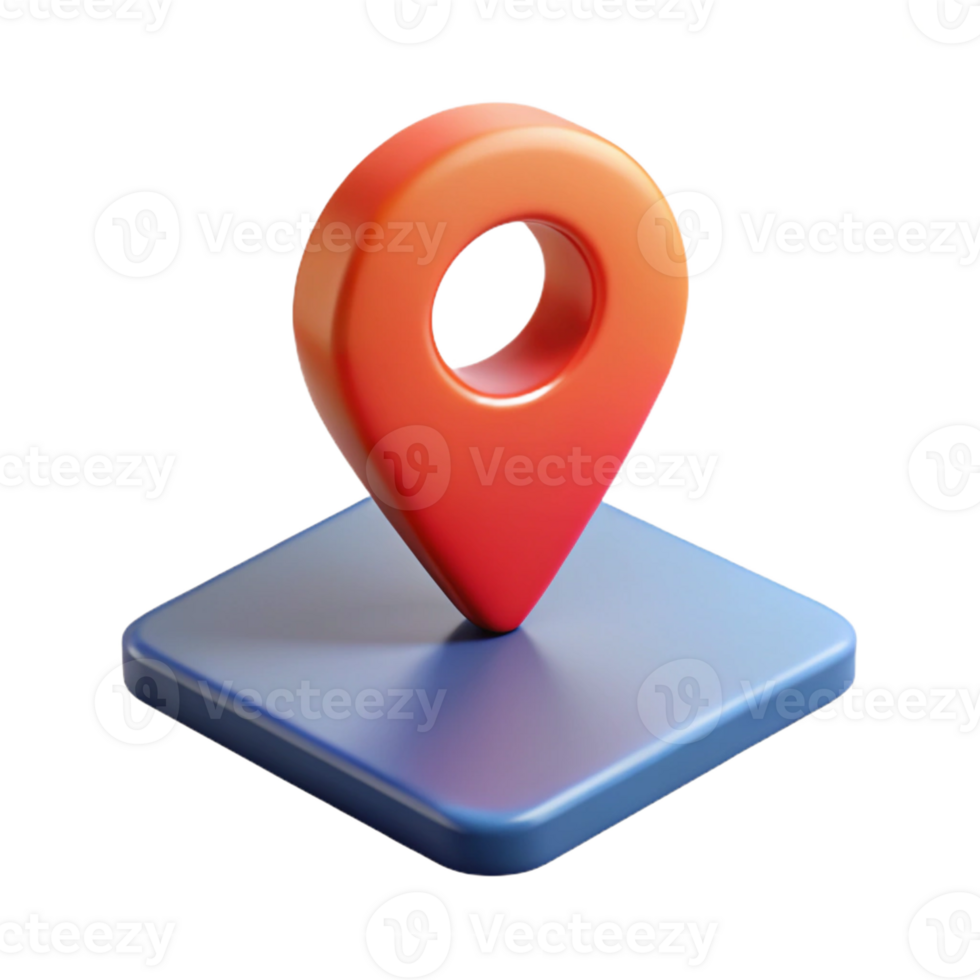 striking acclaimed Pin icon marking a location on a simplified map. Crisp edges, solid colors, with Scalable Design. png