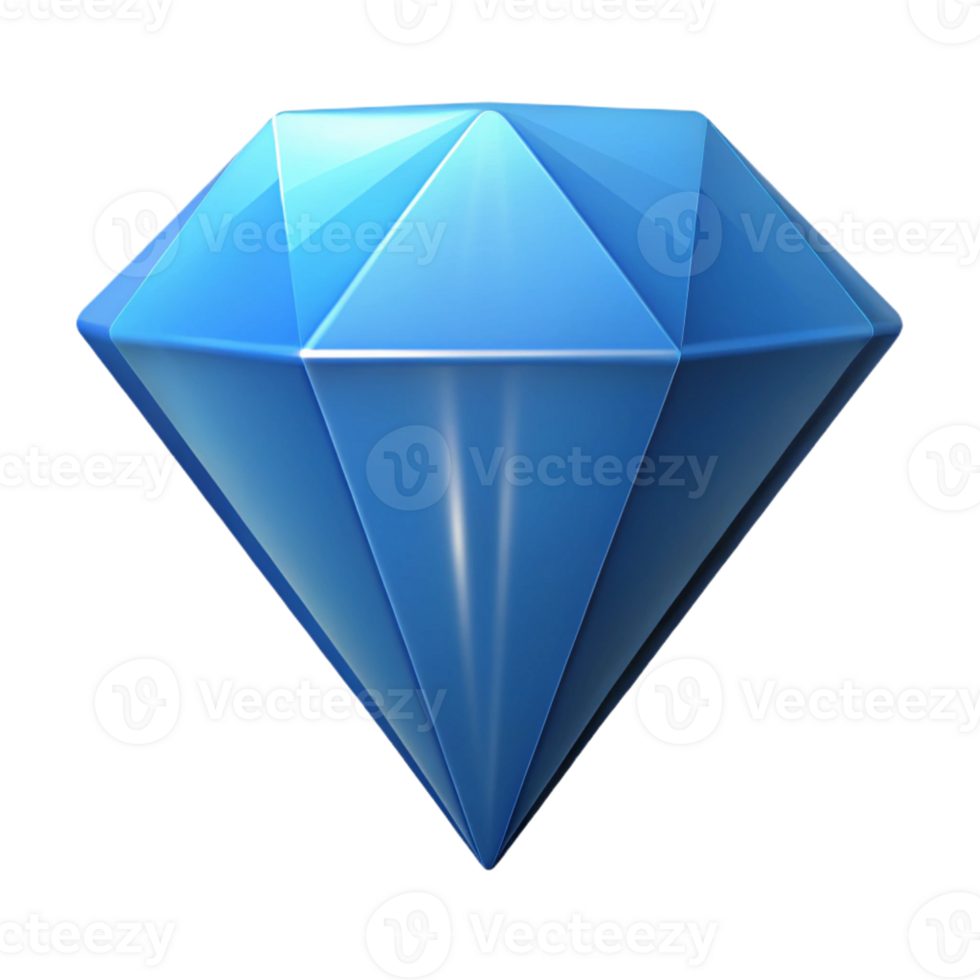 stunning dreamy surreal Diamond shape with crisp edges. Symmetrical, flat color, with Scalable Design. expertly shot png