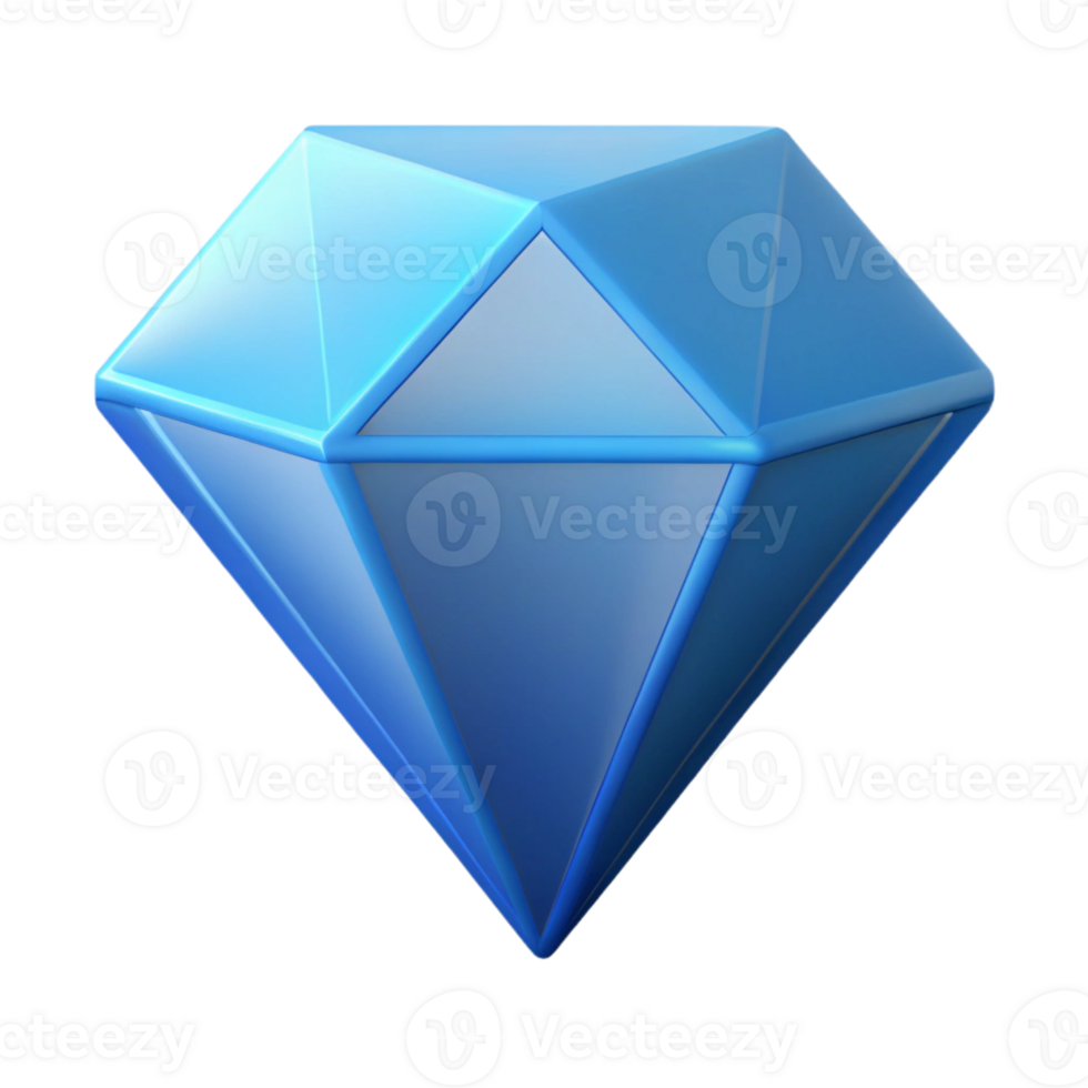 vibrant signature Crisp edges isometric diamond shape. Flat color with Scalable Design. png