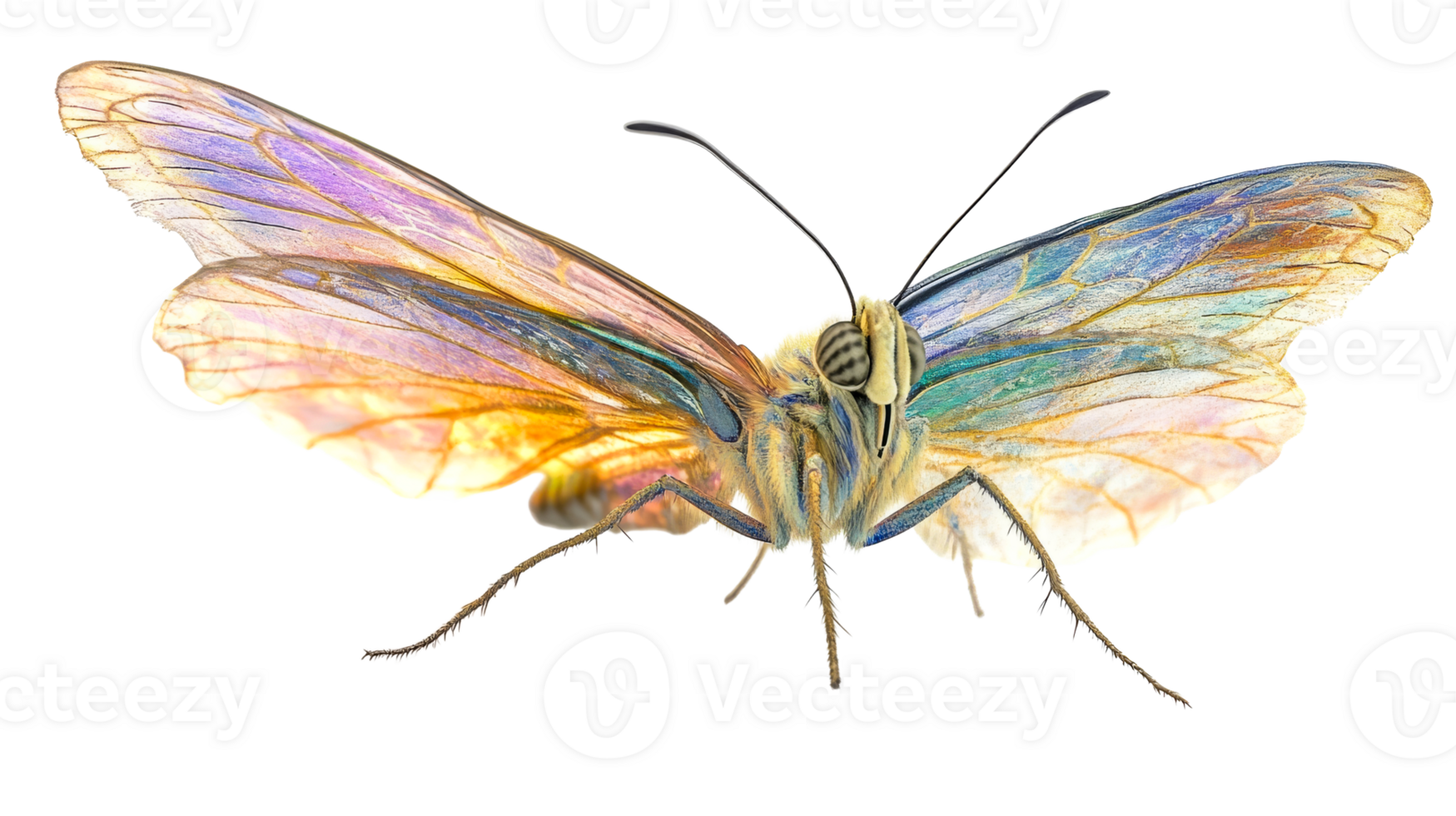 Butterfly detailed close-up isolated , cut out transparent png
