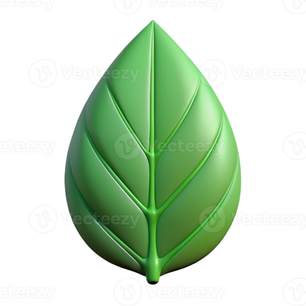 splendid geometric Monoline leaf with clean lines and sharp edges. Flat color, with Scalable Design. premium png