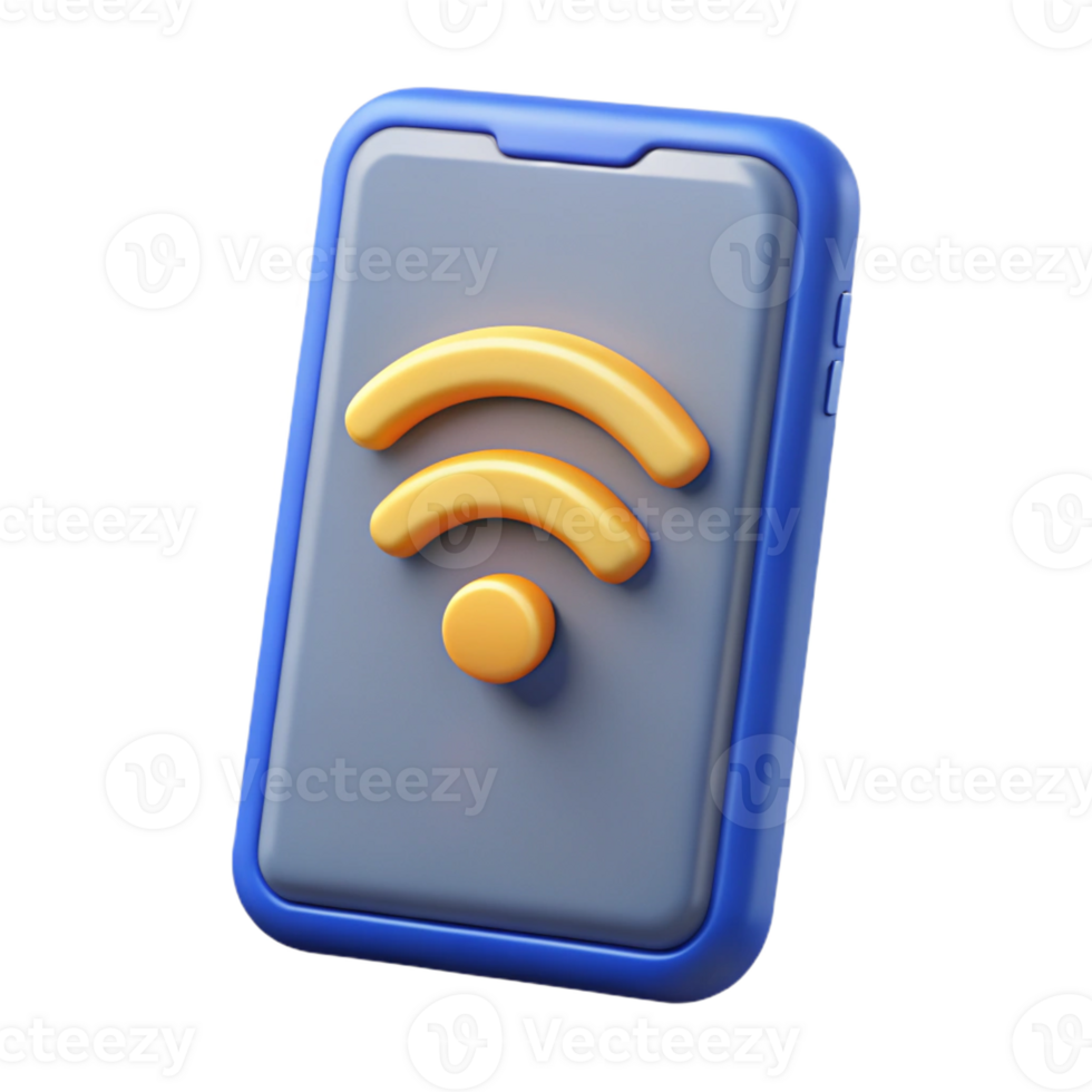 romantic fascinating Mobile phone icon with signal bars. Crisp edges, single-weight stroke, with Scalable Design. museum quality png