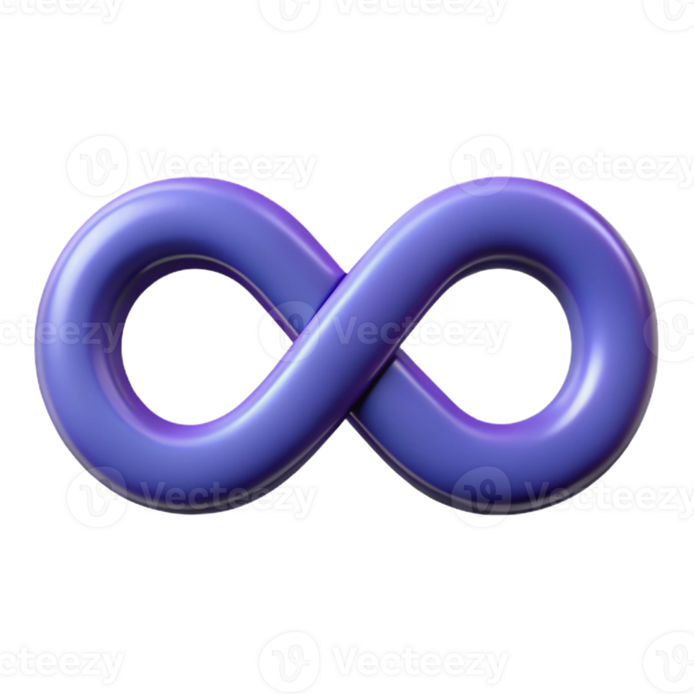 majestic tropical Infinity symbol badge, symmetrical. Single-weight stroke, minimal, with Scalable Design. detailed png