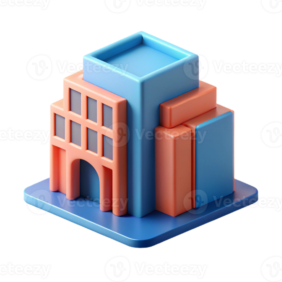 striking bold organic Abstract building pattern, crisp edges. Flat color, single-weight stroke. Scalable, minimal with Scalable Design. museum quality png