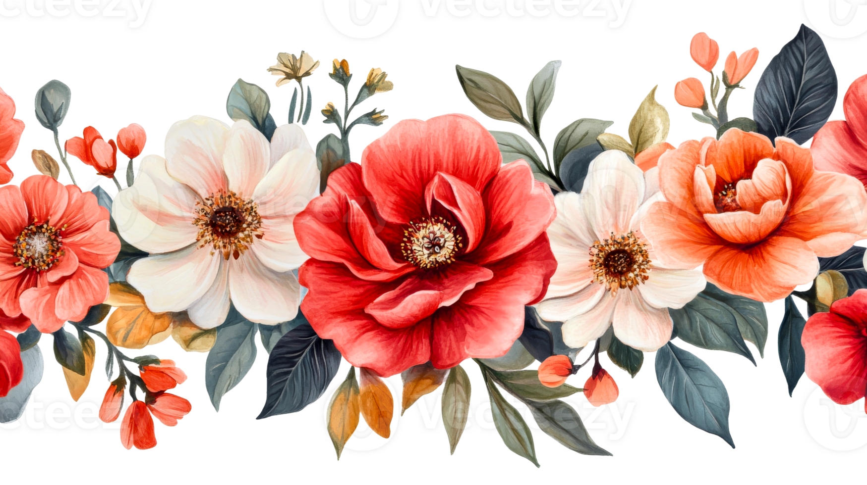 Floral arrangement blossom bouquet, cut out transparent png
