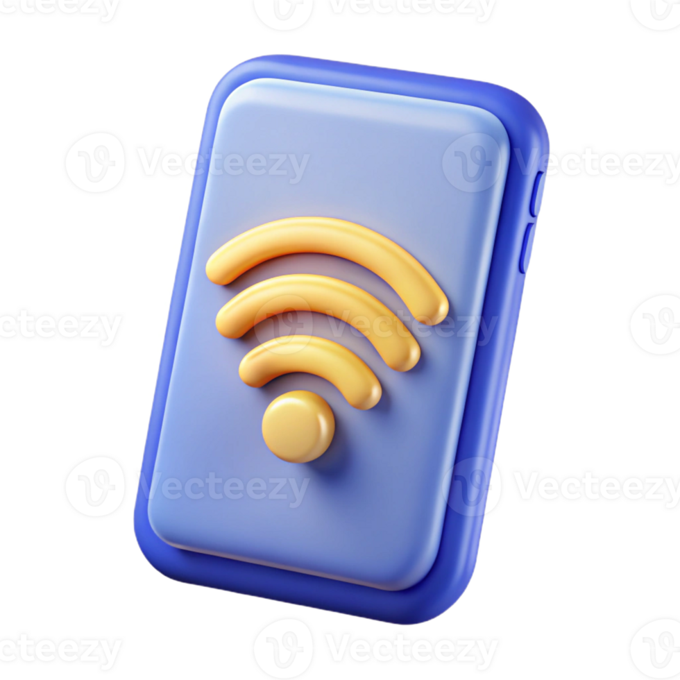 joyful serene Mobile phone icon with signal bars. Crisp edges, single-weight stroke, with Scalable Design. exclusive png