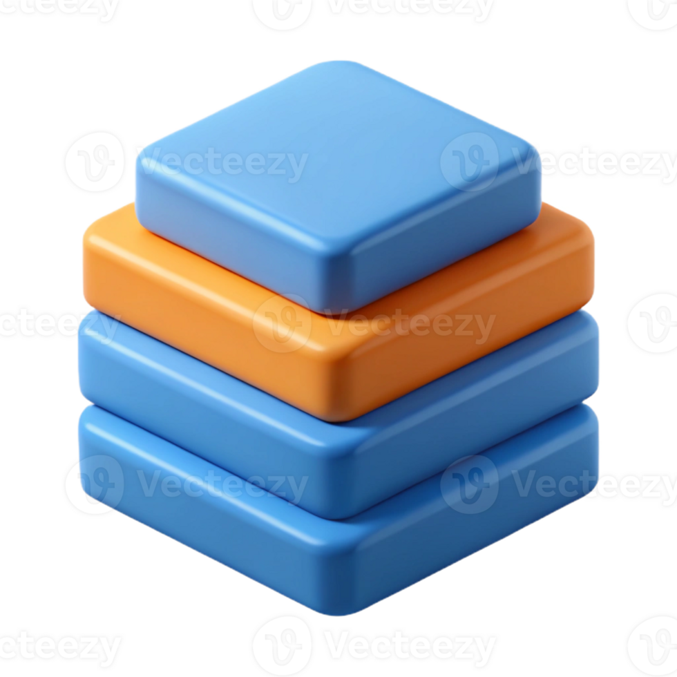 remarkable classic Stacked rectangles, minimal, crisp edges, single-weight stroke, with Scalable Design. gallery standard png