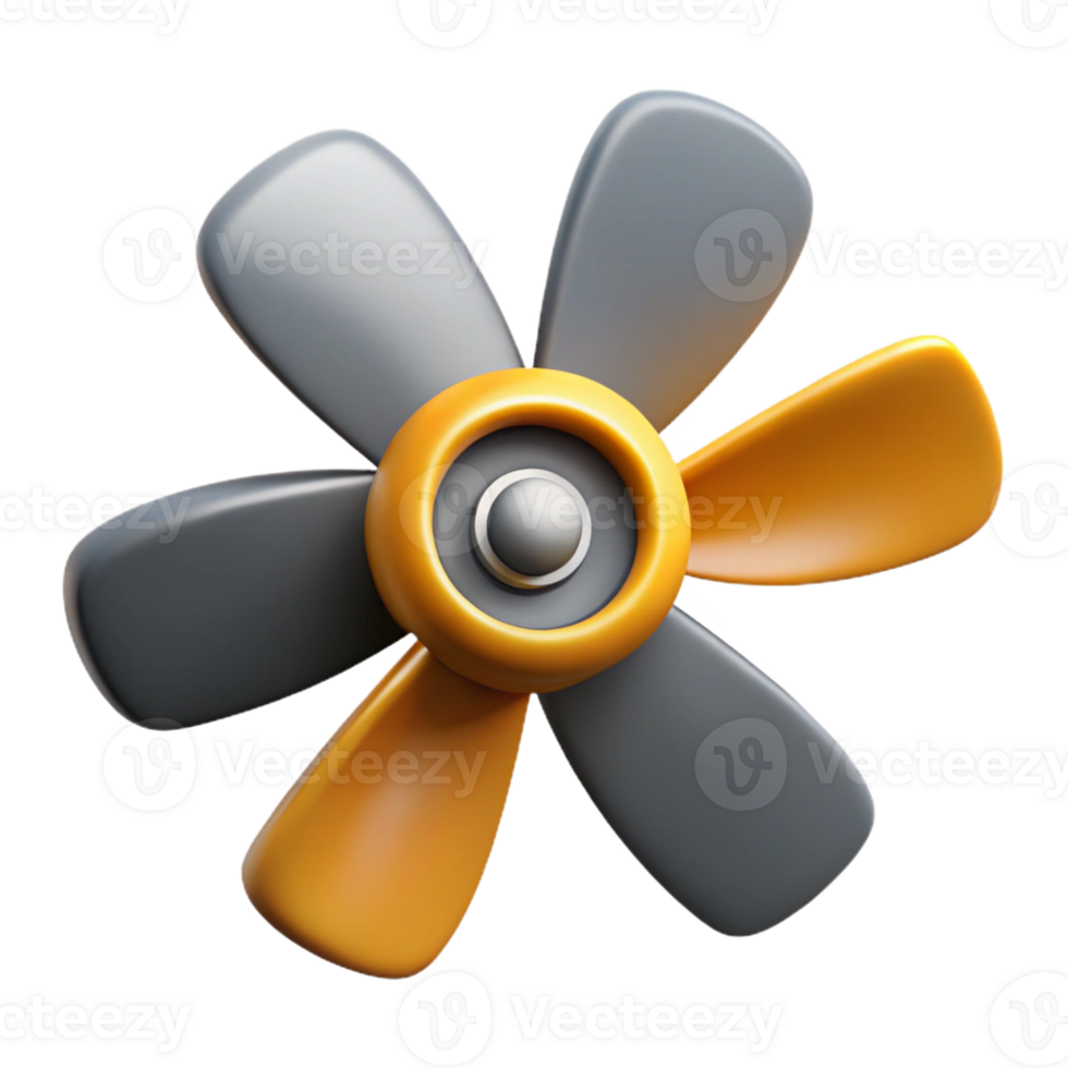 majestic standout Symmetrical illustration of a propeller. Single-weight stroke, clean lines with Scalable Design. png