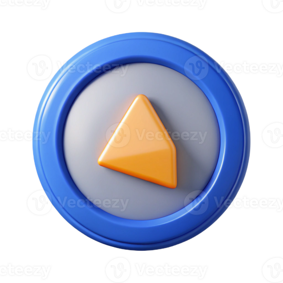 immaculate dreamy classic Circular badge with a simple triangle. Crisp edges, scalable, single-weight stroke with Scalable Design. 4K png