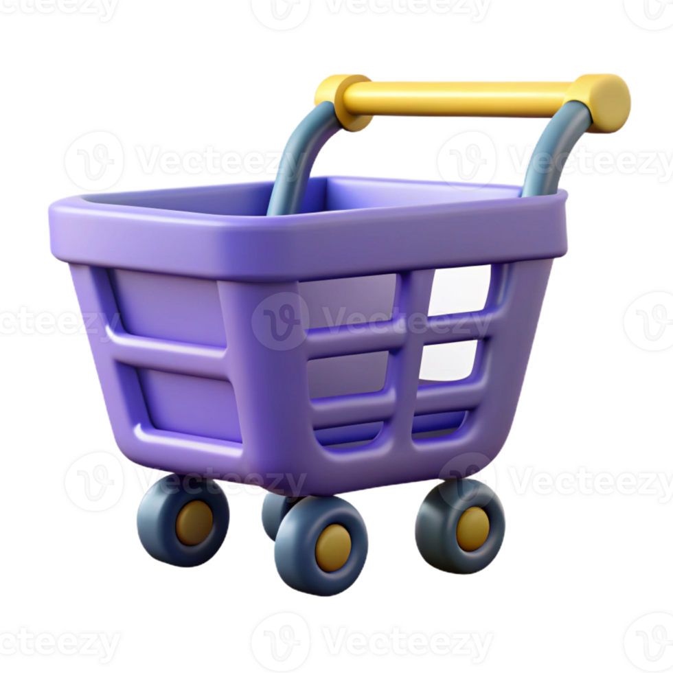 serene creative Shopping cart pictogram. Clean lines, flat color, single-weight stroke. Minimal, with Scalable Design. authentic png