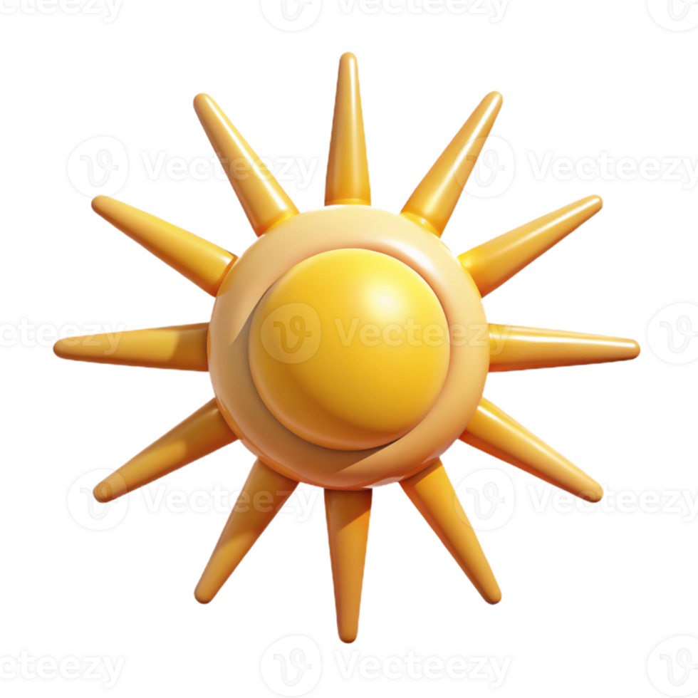 vibrant renaissance A stylized sun with eight rays. Symmetrical, flat color, with Scalable Design. exclusive png