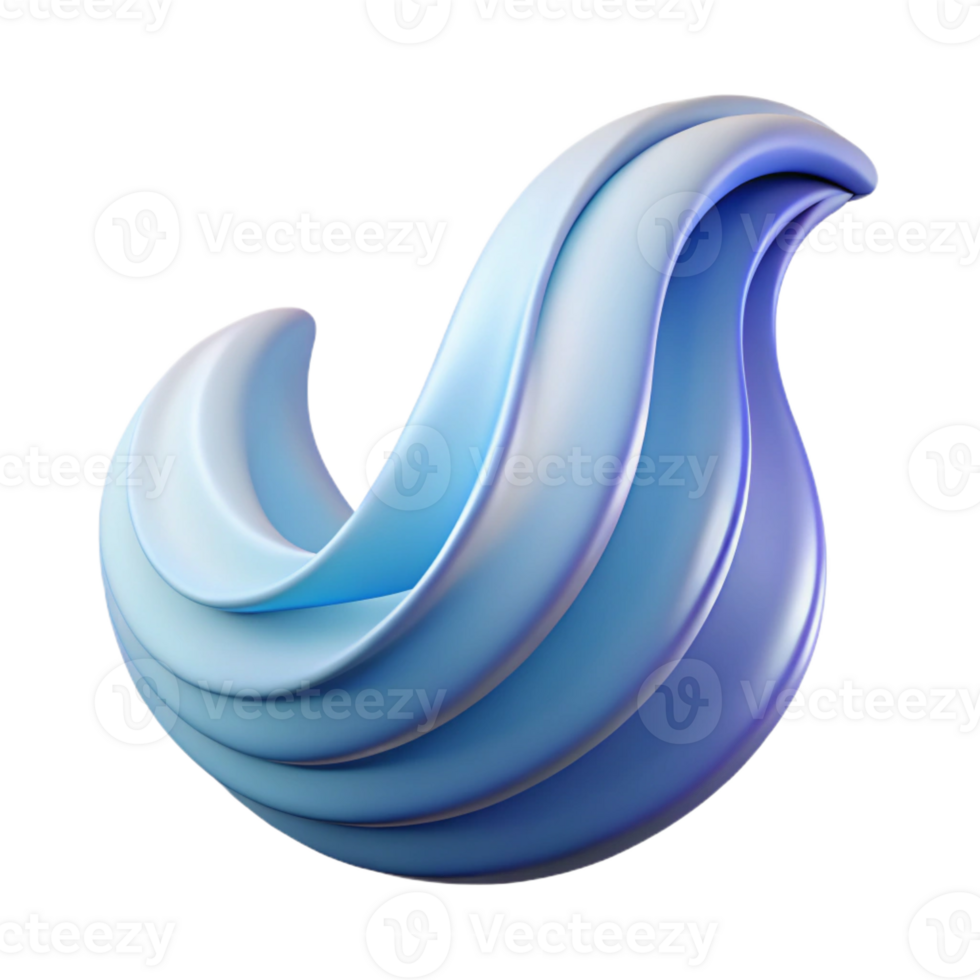 pristine quintessential Clean lines forming a stylized, abstract wave. Flat color, with Scalable Design. png