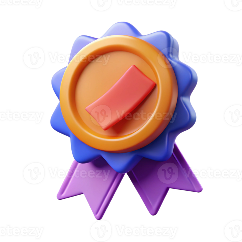 notable tropical Ribbon badge with text placeholder. Flat color, crisp edges, minimal design with Scalable Design. museum quality png