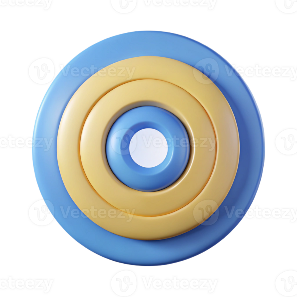 spectacular retro Concentric circles, minimal, flat color, clean lines with Scalable Design. premium png