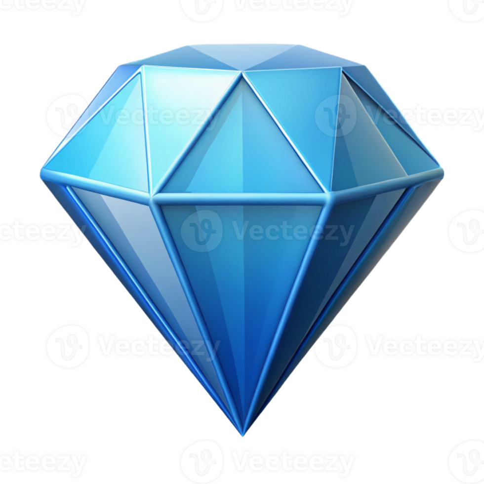 rare bohemian Isometric diamond shape with facets. Geometric, clean lines with Scalable Design. authentic png