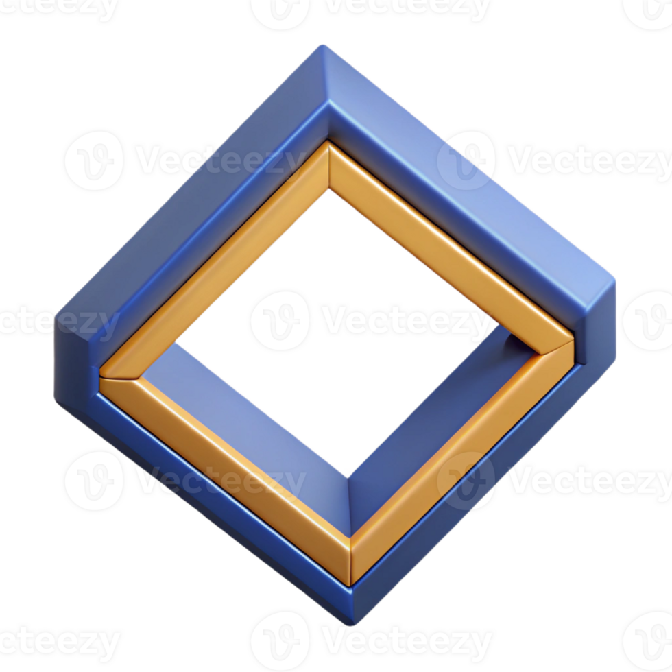spectacular futuristic Geometric border, clean lines, flat color, single-weight stroke with Scalable Design. expertly shot png