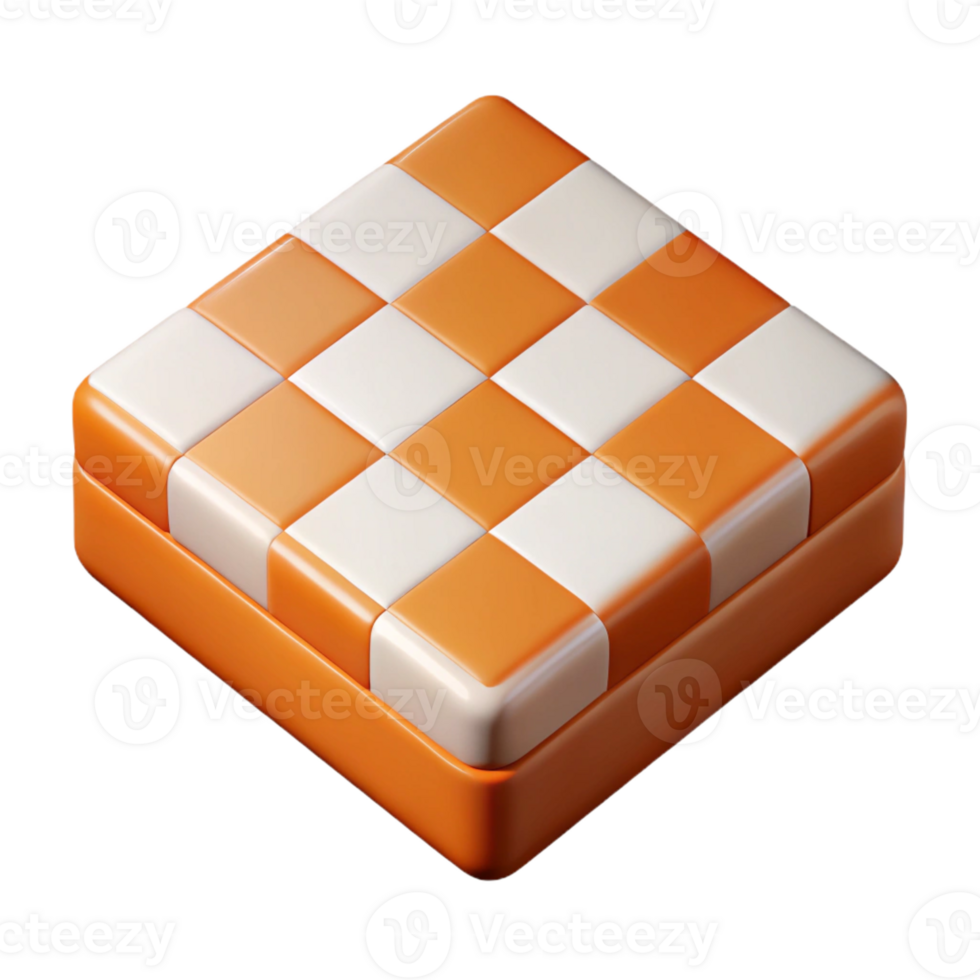 wonderful organic Checkerboard pattern. Flat color, minimal, clean lines with Scalable Design. studio quality png