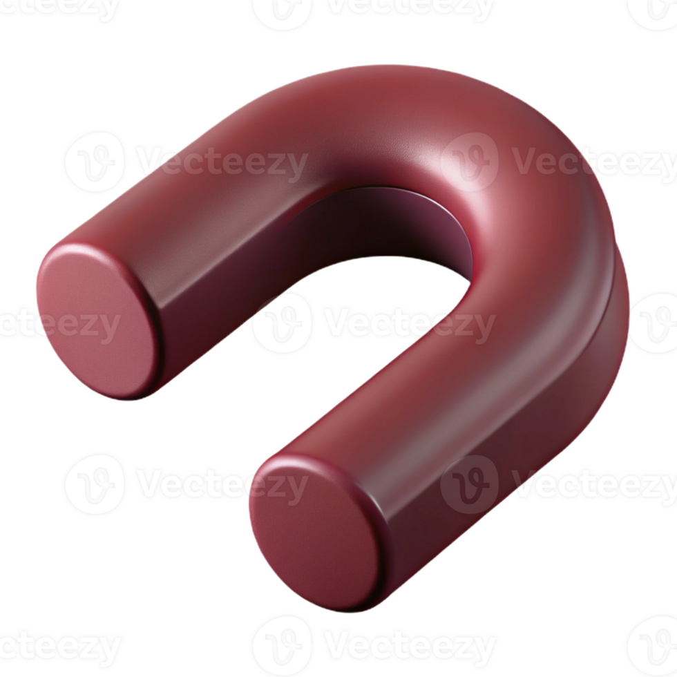 stunning mid-century Geometric, flat burgundy curly brace. Single-weight stroke with Scalable Design. professional png