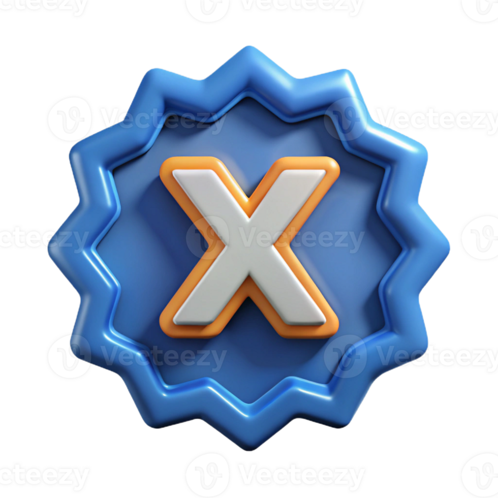 mesmerizing futuristic Isometric star with points. Clean lines, flat color with Scalable Design. genuine png
