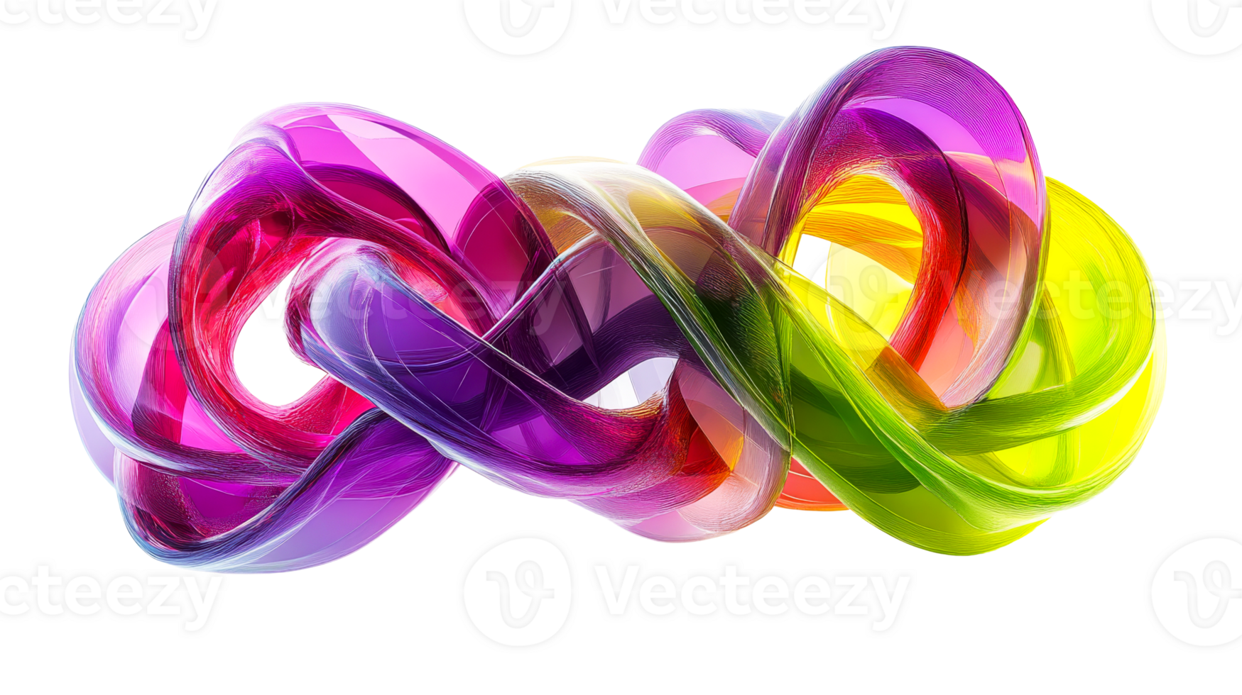 Colorful abstract shapes and patterns png