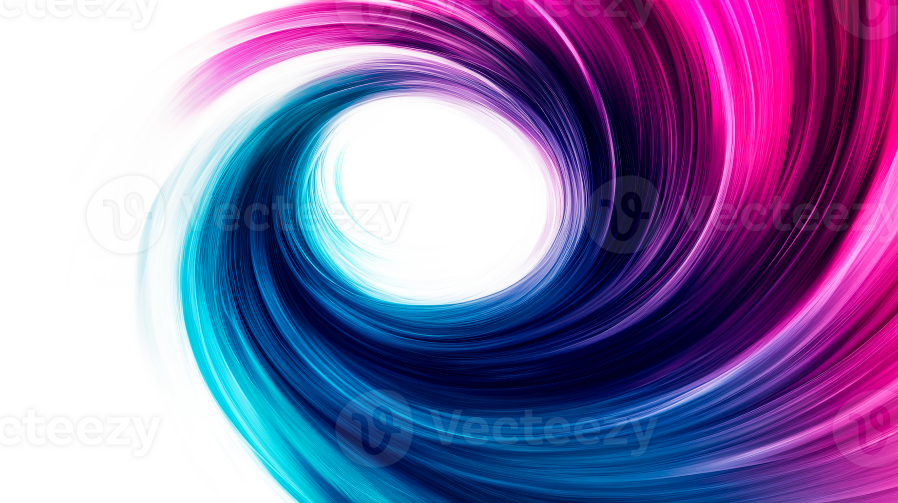 Colorful swirl of abstract design creating motion png