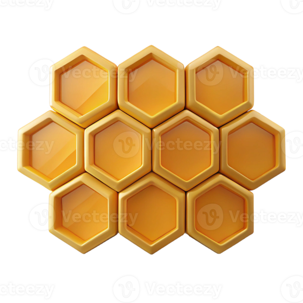 standout abstract Honeycomb pattern, geometric, crisp edges, flat color with Scalable Design. 8K png