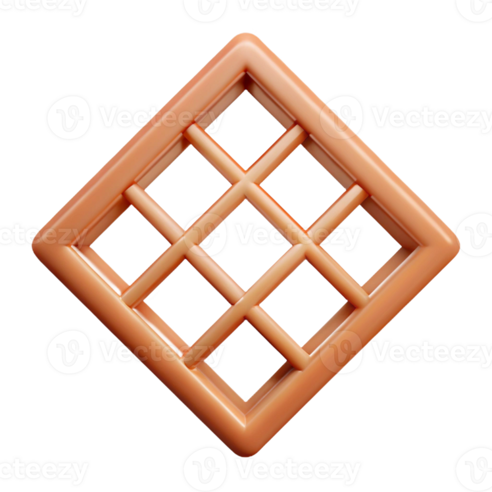 pristine minimalist Rhombus grid, crisp edges, minimal, single-weight stroke with Scalable Design. perfect clarity png