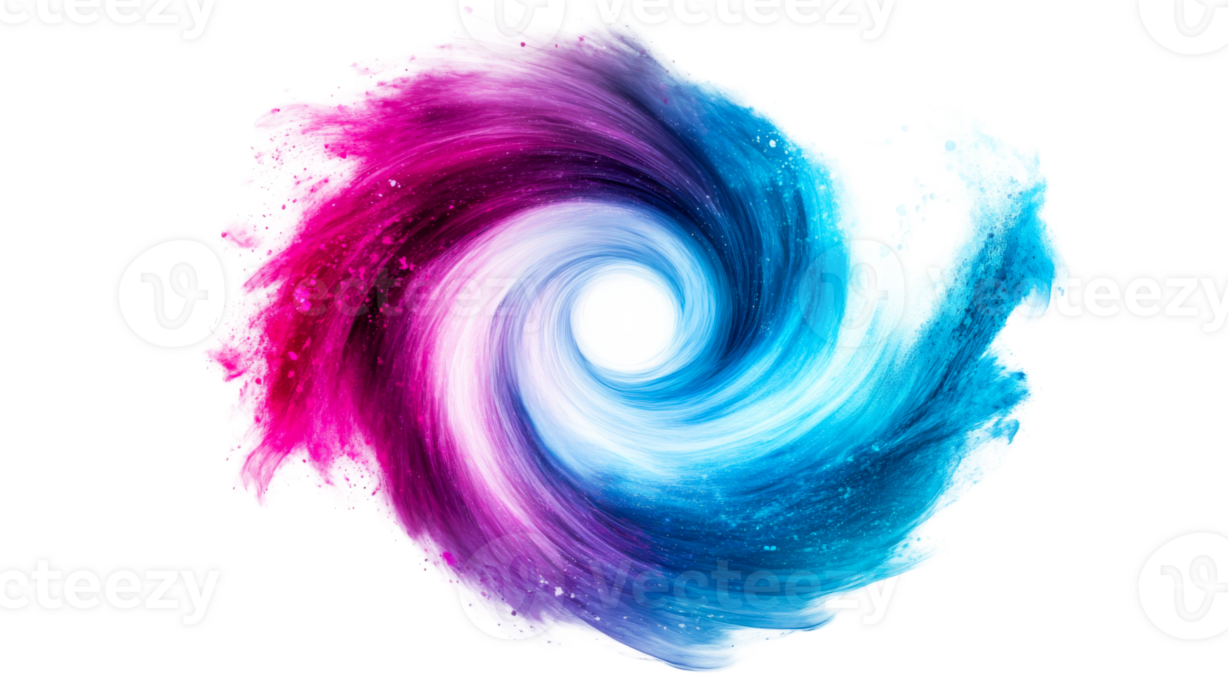 Whirlpool spectrum splash, cut out transparent png