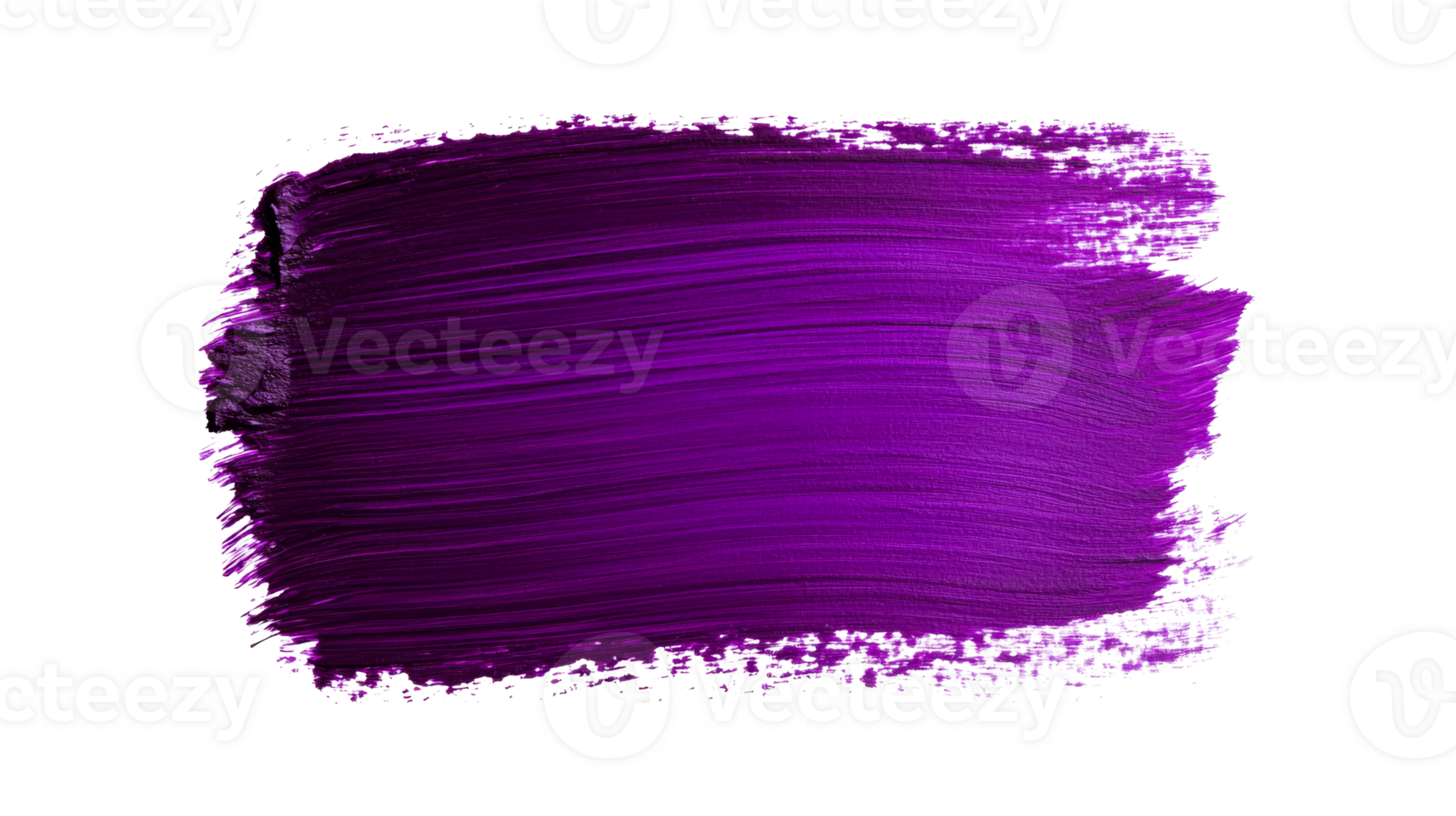 Purple paint stroke on clear backdrop png