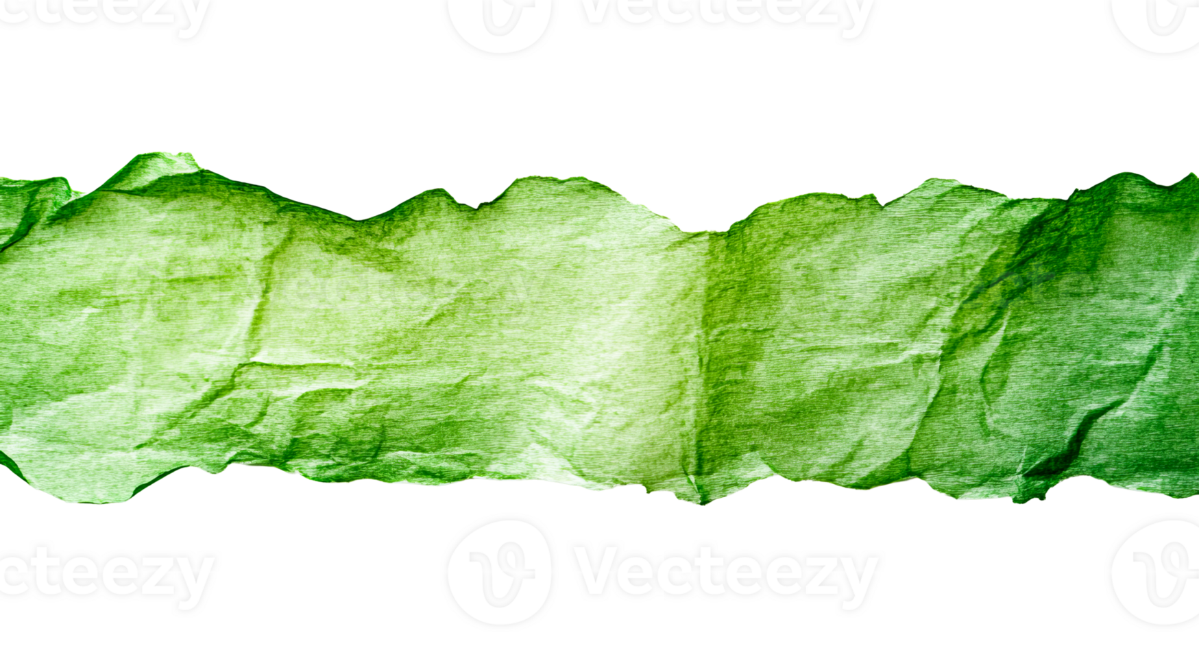 Lime texture, torn paper edge, cut out transparent png