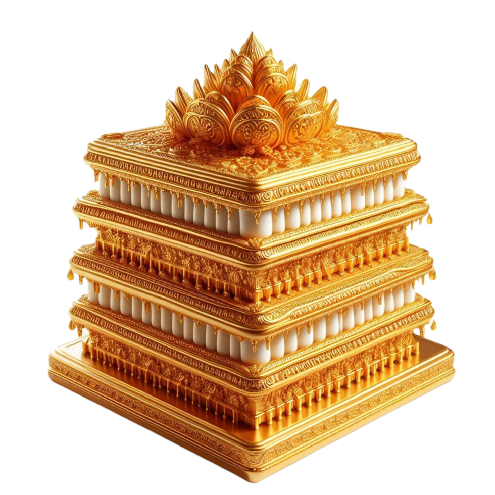 golden temple on transparent background png