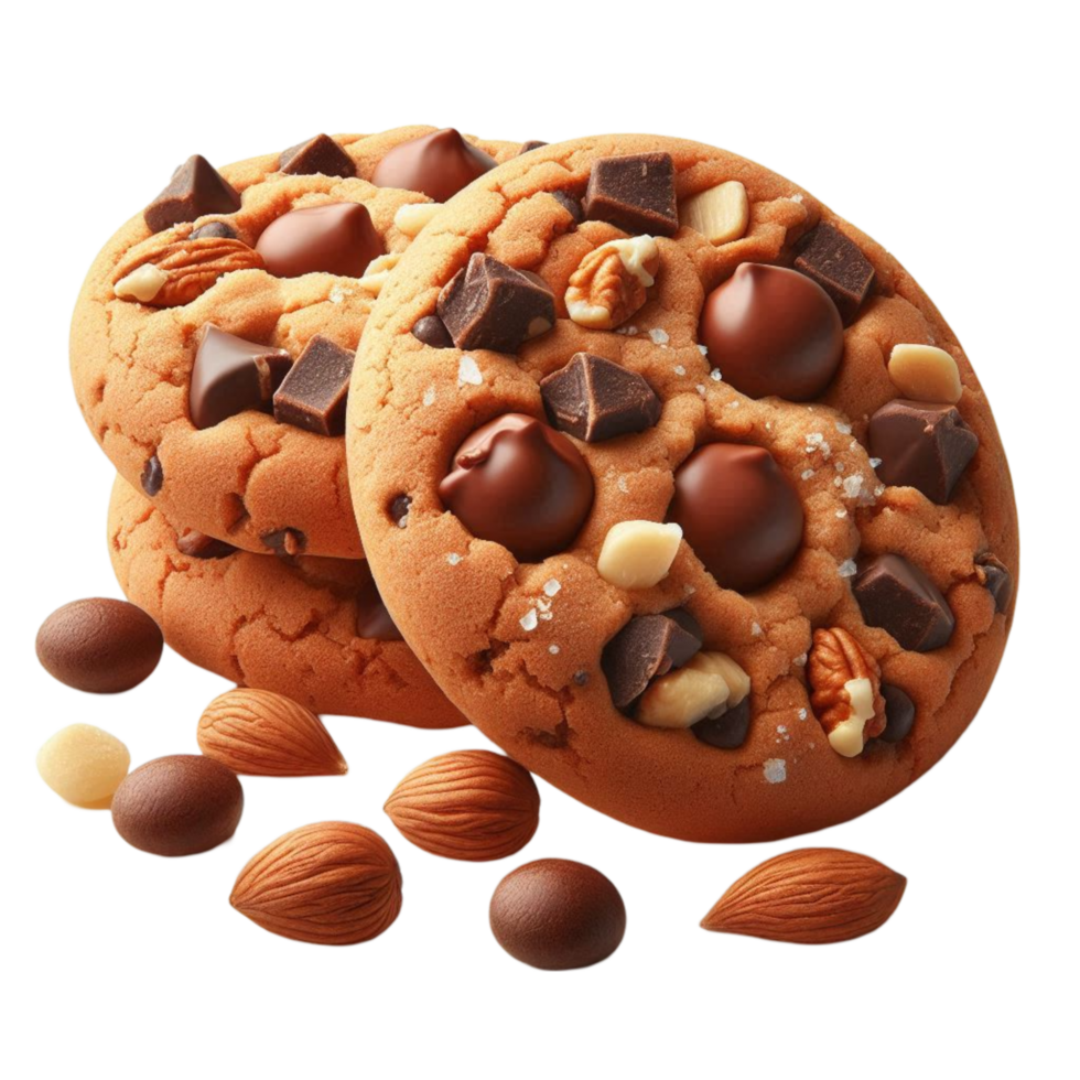 Chocolate Chip Cookies Stack png