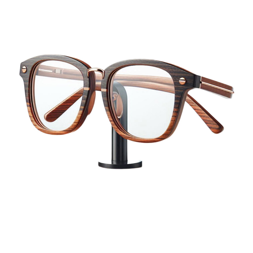 Brown Glasses Fashionable Frame png