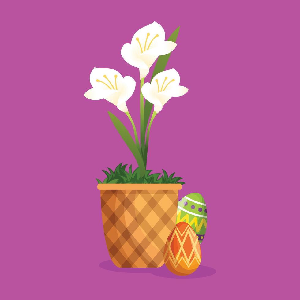 white lily of the valley. Close up of Lily of the valley. May lily in beautiful colors, pink bacground vector