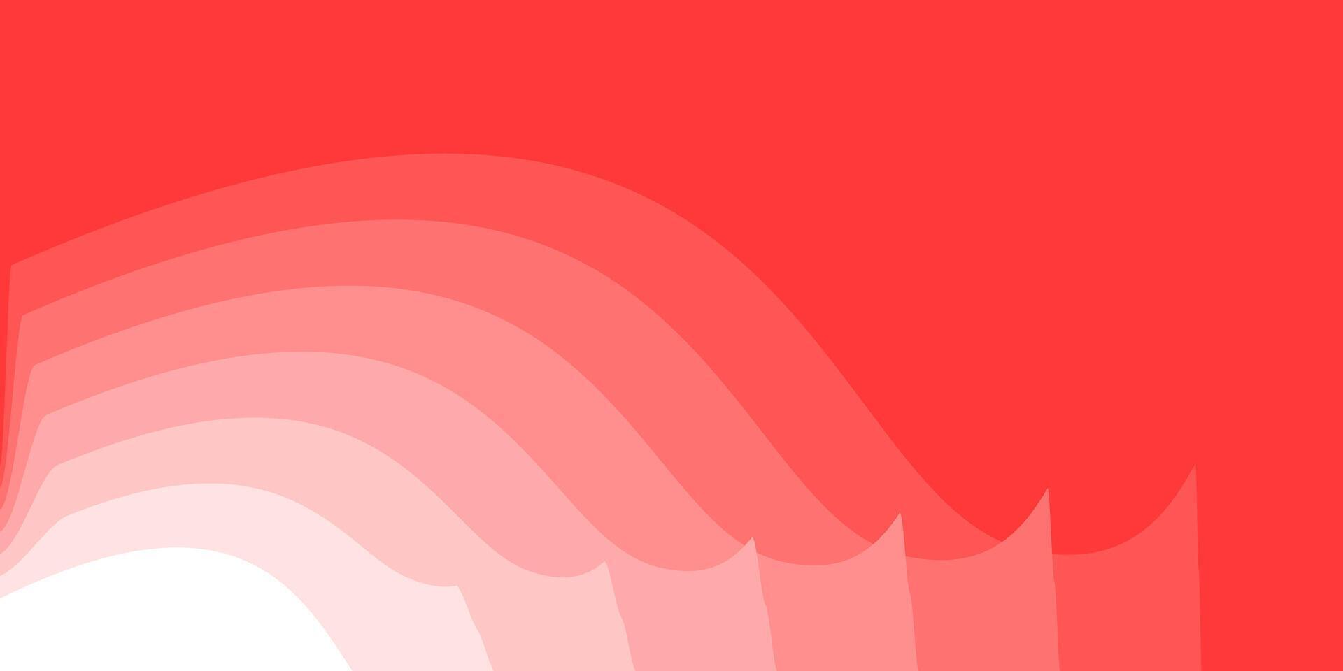 Red and white background vector