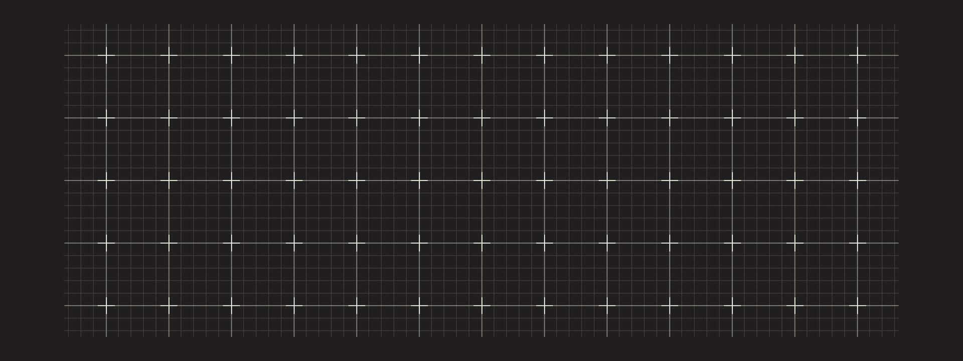 Paper black sheet with fine white grid and graph lines, forming a clean blueprint background. Great for architecture or engineering visuals. illustration vector