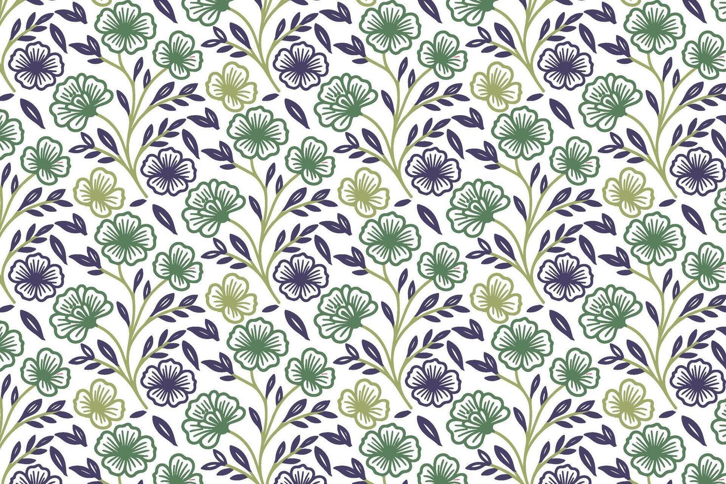 abstract single line flower pattern developed for premium textile print collections including table linens women tops and wrapping products vector